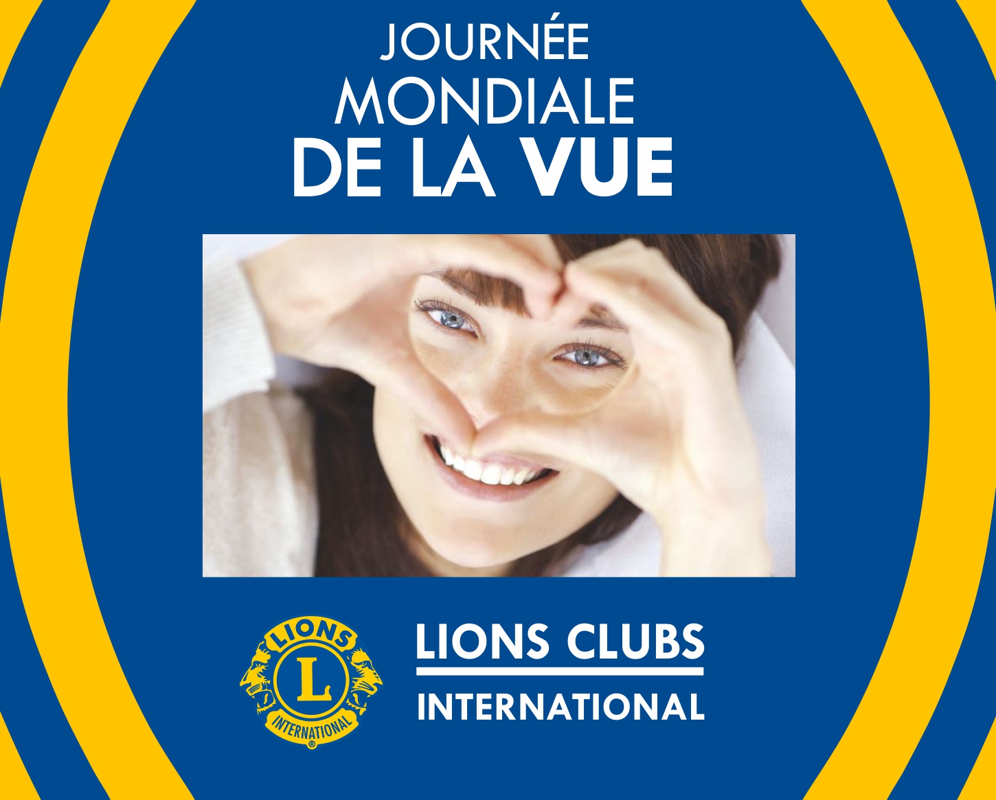 Logo journée mondiale de la vue Lions