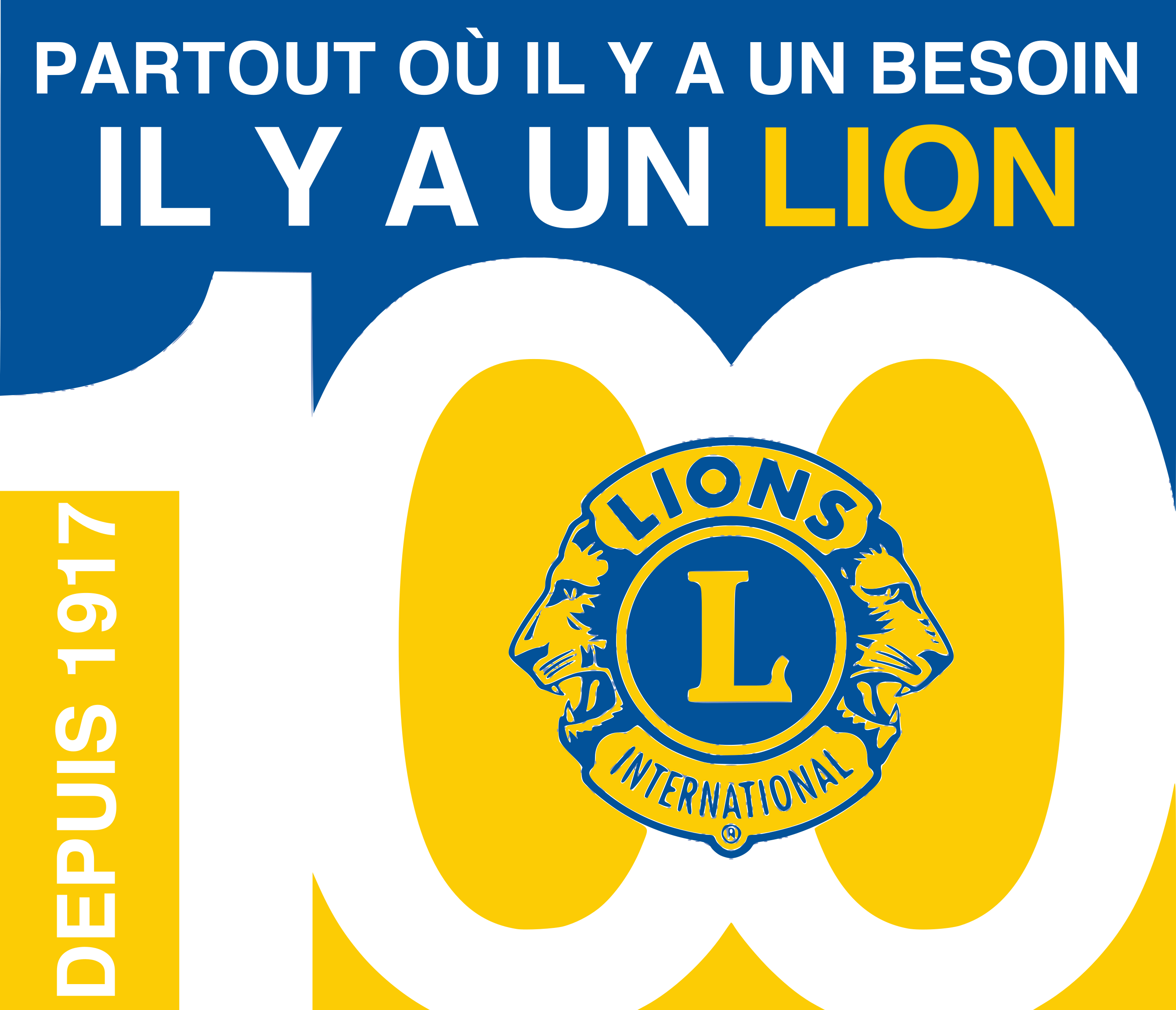 logo besoin  lion