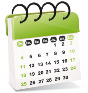Calendrier du District