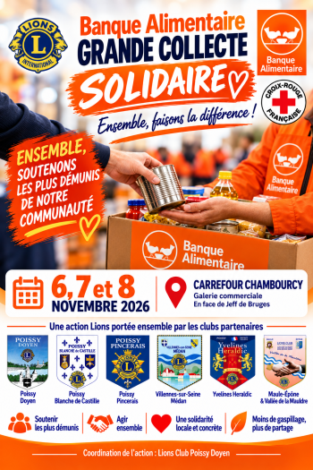 6, 7 et 8 novembre 2026